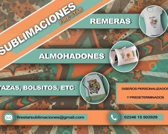 Sublimaciones Fire Star